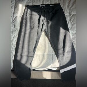 Frame Denim Charcoal Skinny Jeans